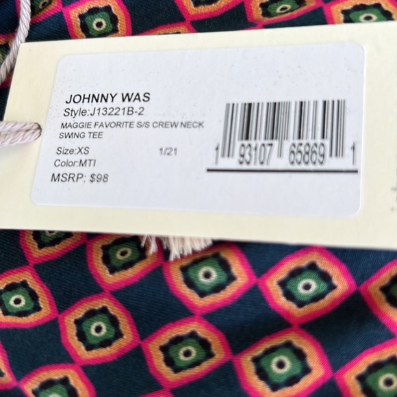 Johnny Was BN w tags top - Picture 5 of 5